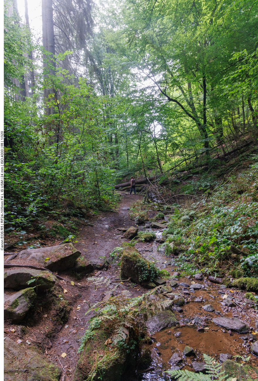 ... durch die Klamm