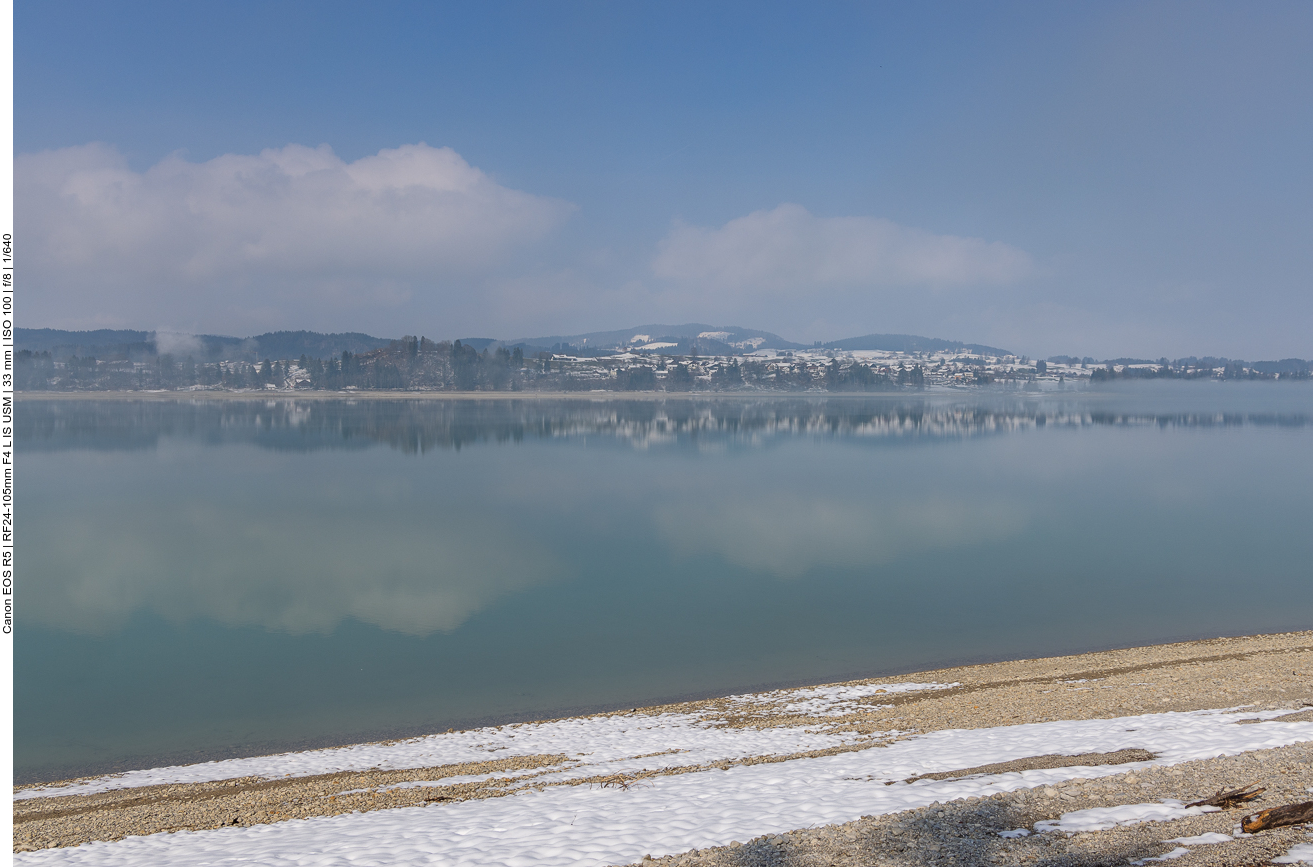 Endlich ist mal Wasser zu sehen ;-)