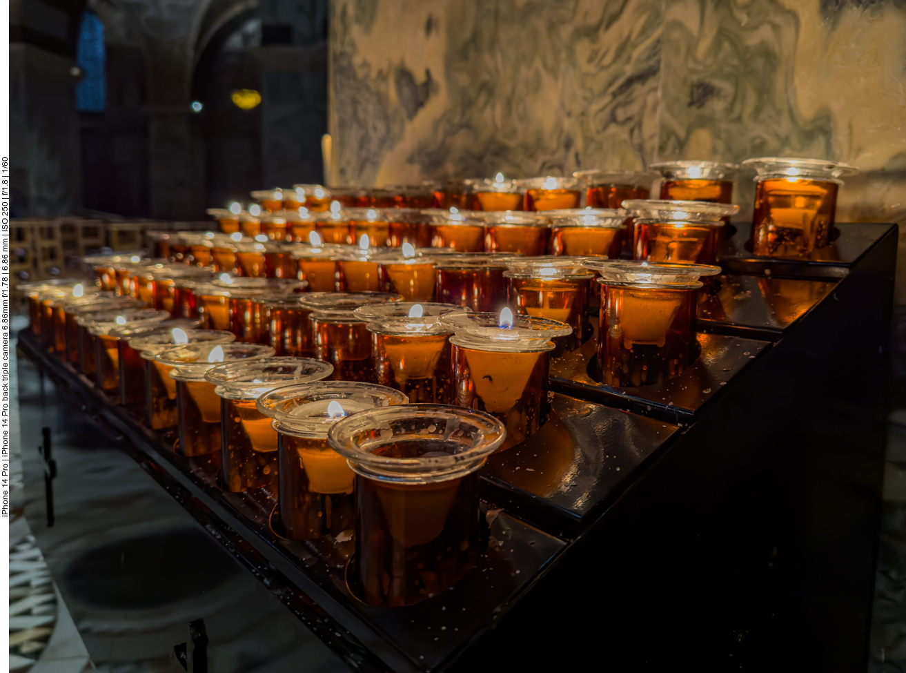 Kerzen der Bittsteller