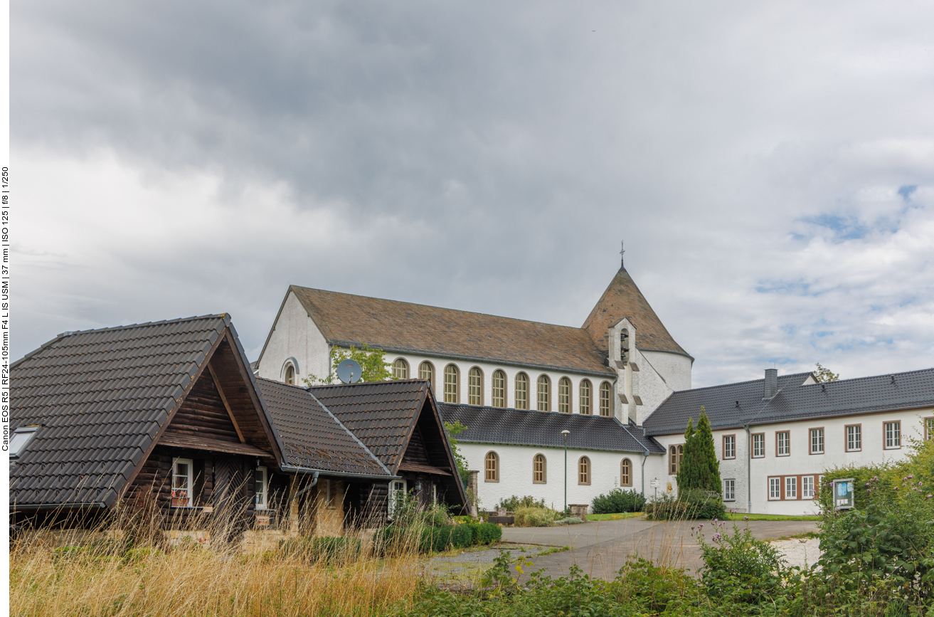 Wieder zurück am Startpunkt, beim Kloster Maria Frieden