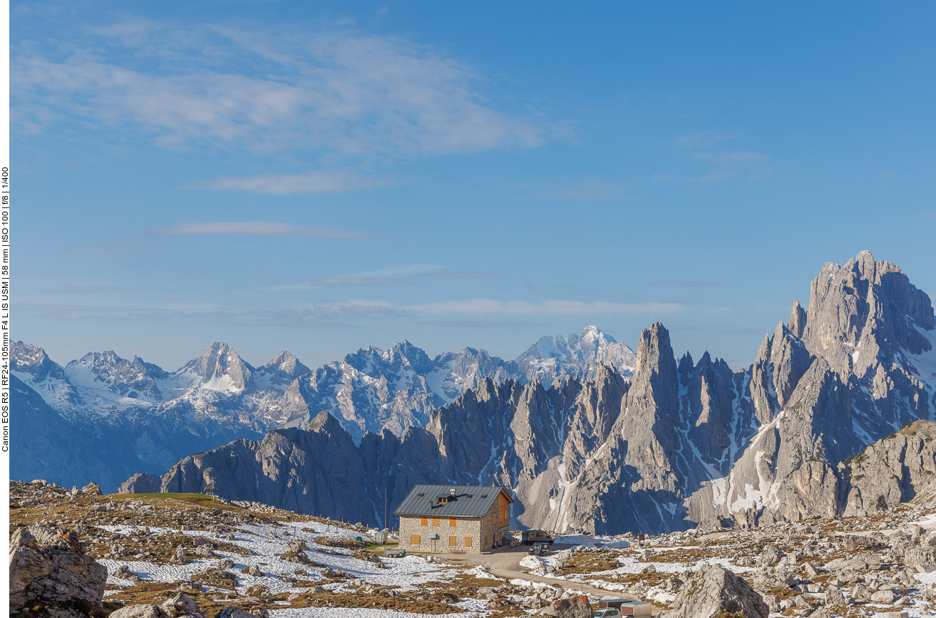 Die Lavaredo Hütte