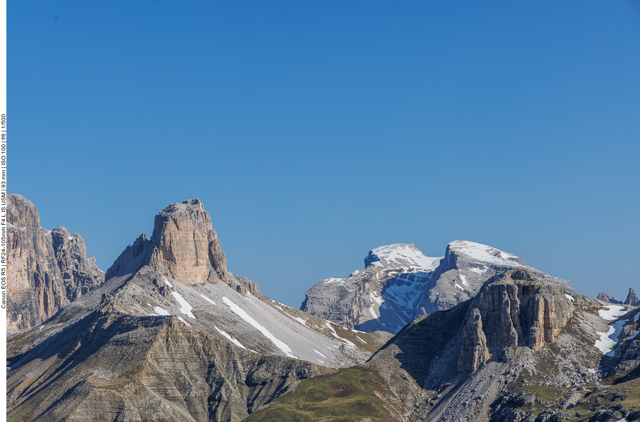 Schöne Berggipfel