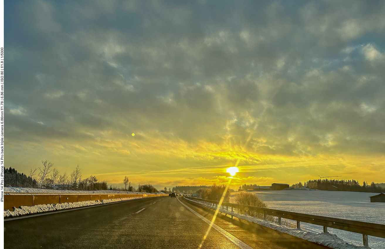 Weiterfahrt Richtung &Ouml;sterreich 