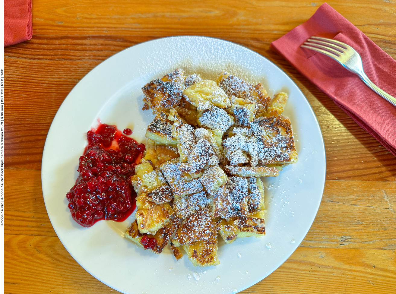 Nach einer kleinen Stärkung ...