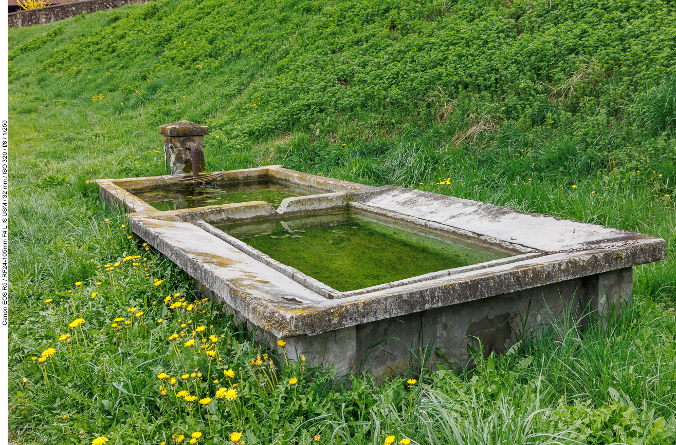 Alter Waschplatz