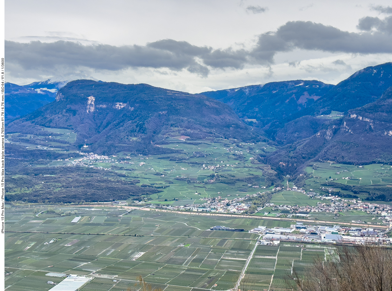 Blick ins Etschtal