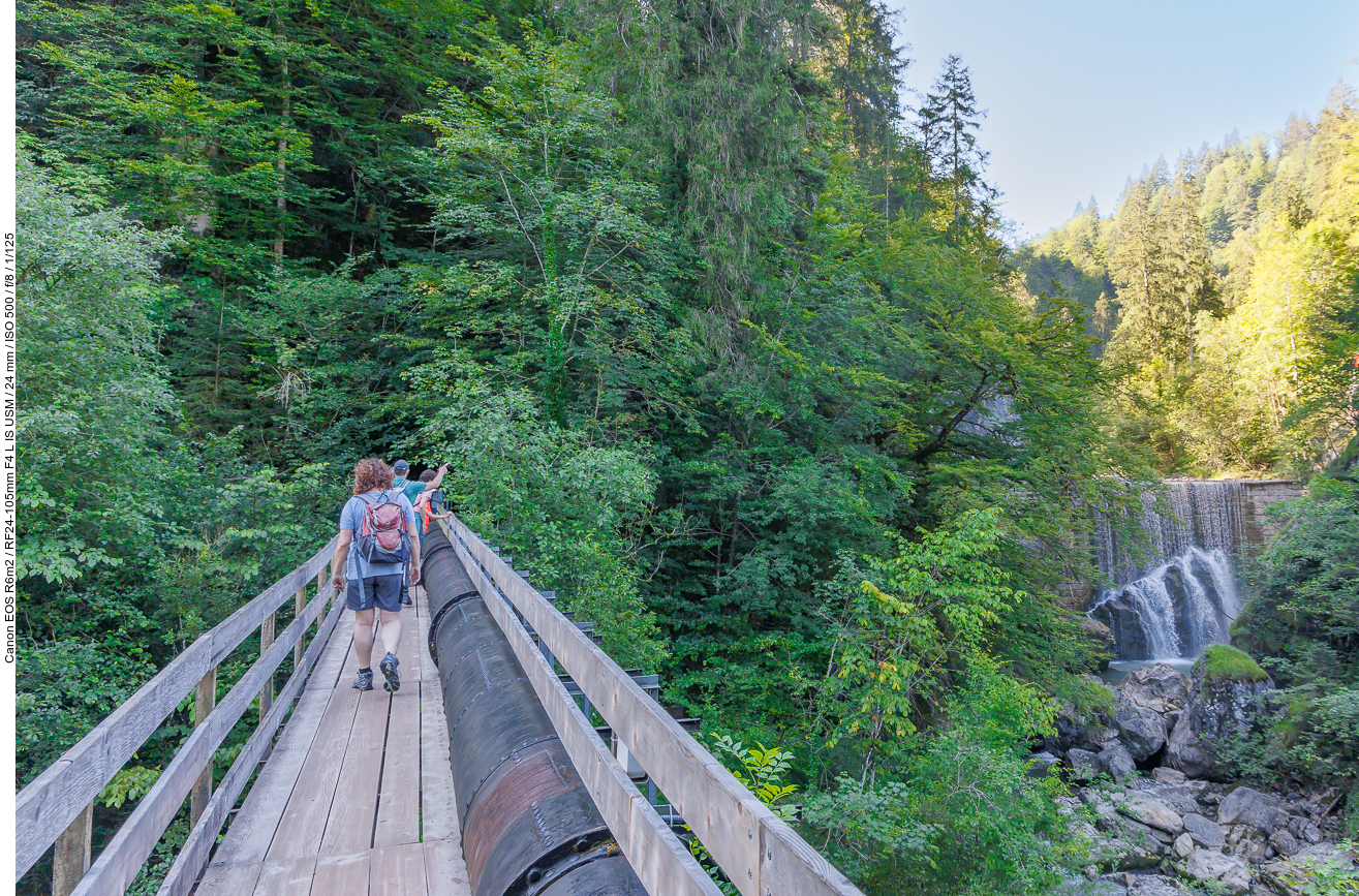 Brücke über die Dornbirner Ache