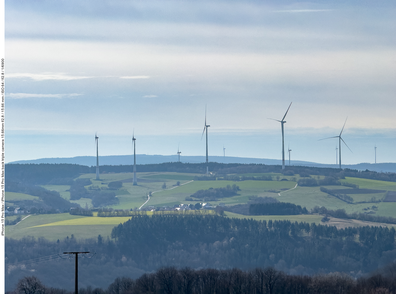 Windräder in der Ferne