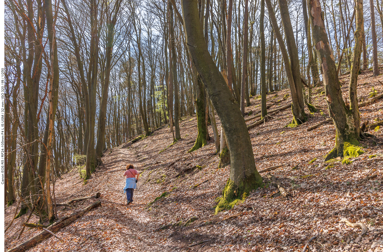 Der Weg ist steiler, als es aussieht