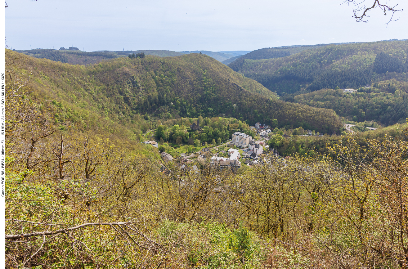 Wieder ein Blick auf Bad Bertrich