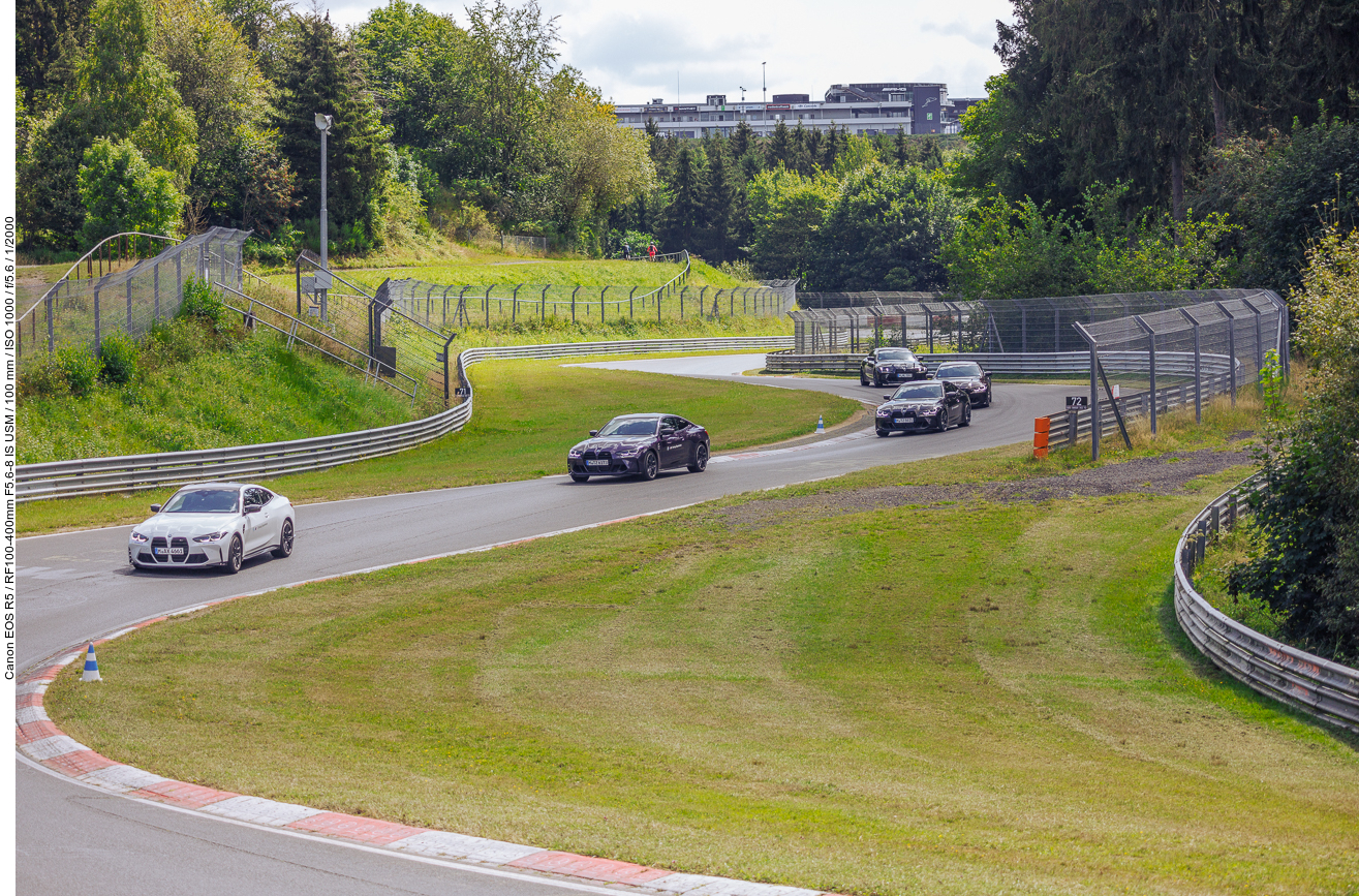 Kein Rennen, aber Fahrtraining von BMW