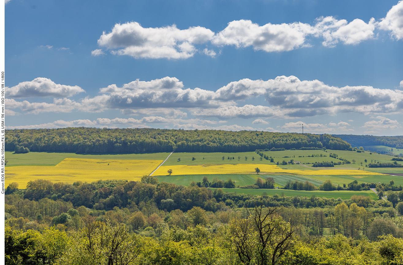 Blick in die Landschaft