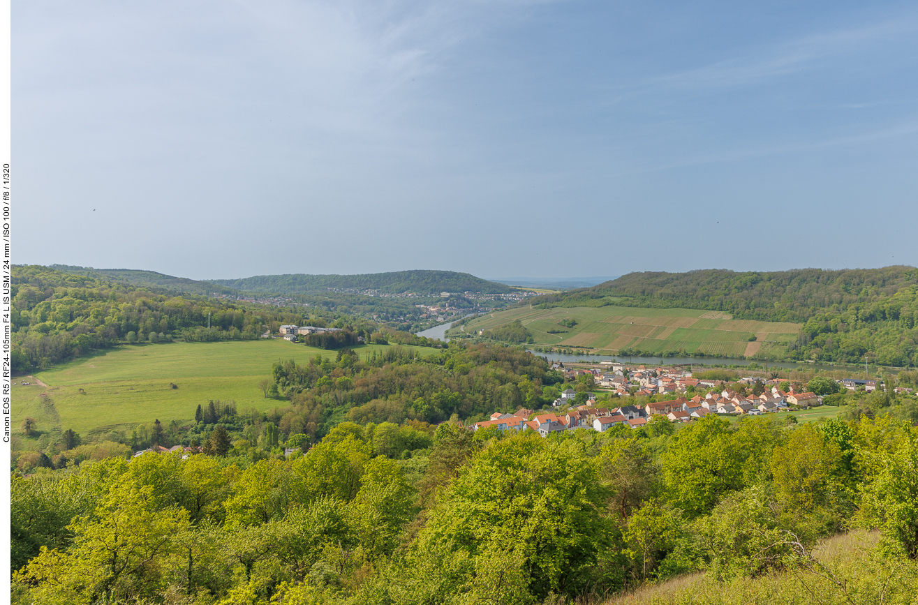 Ausblick auf Perl und die Mosel