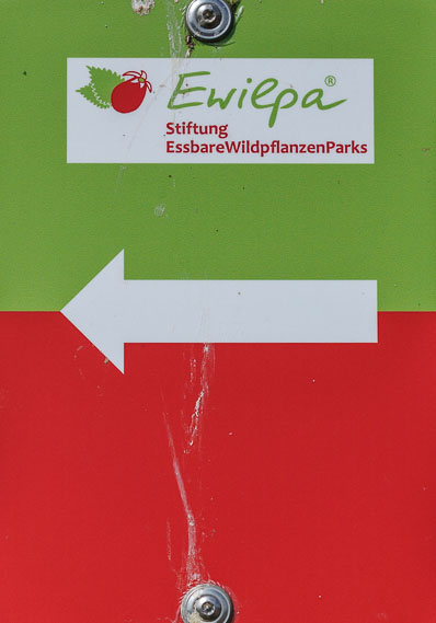 Kennzeichnung des Wanderwegs "Ewilpa"
