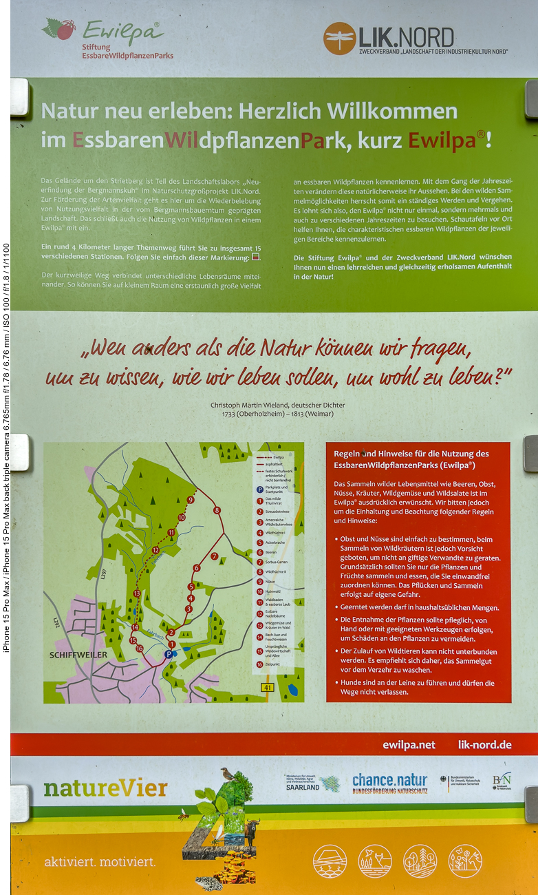 Infos zum Wanderweg "Ewilpa"