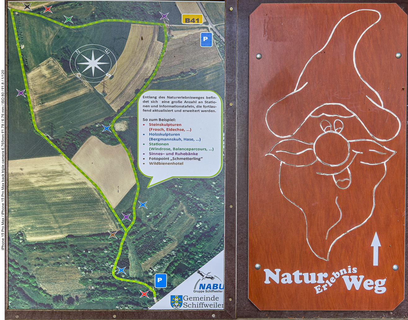 Der Naturerlebnisweg in Schiffweiler