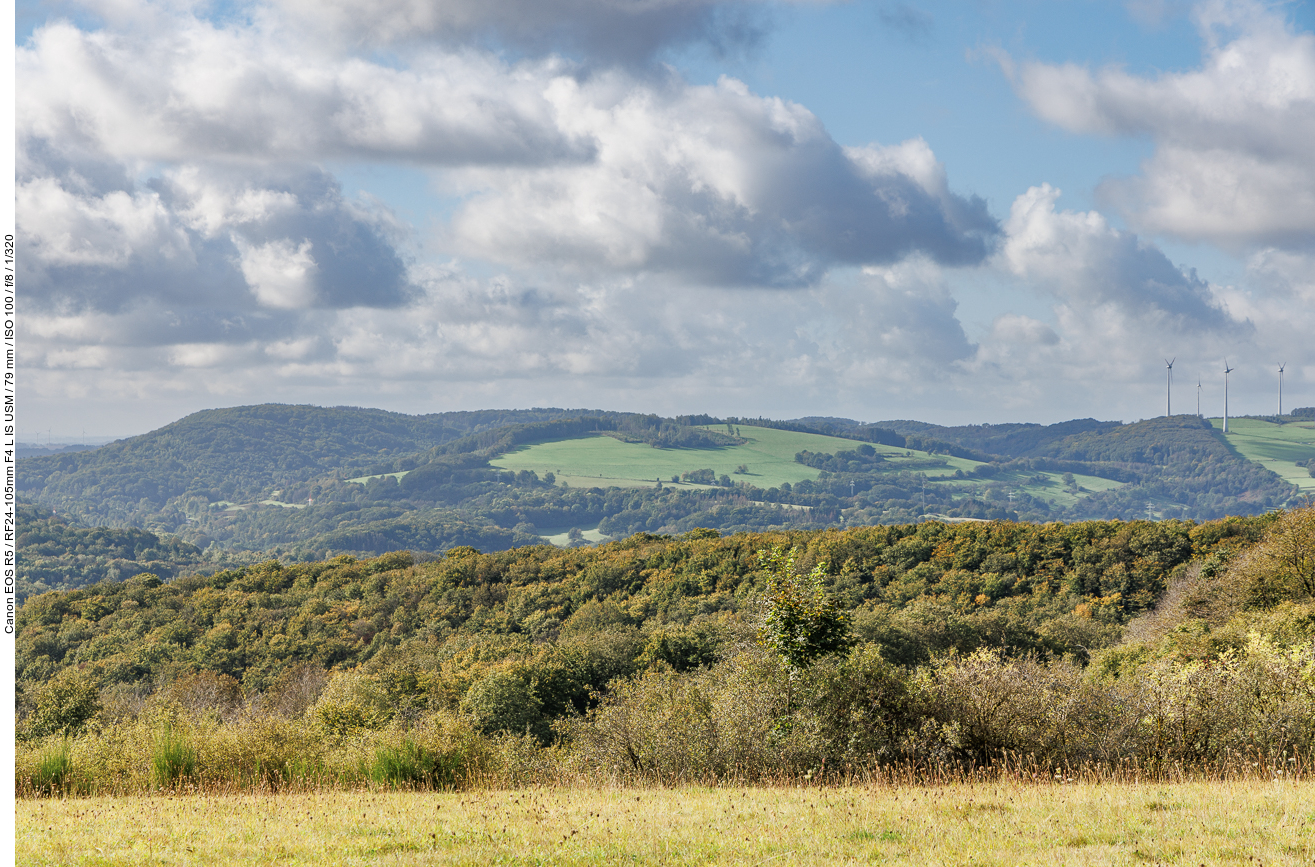 Blick in die Landschaft