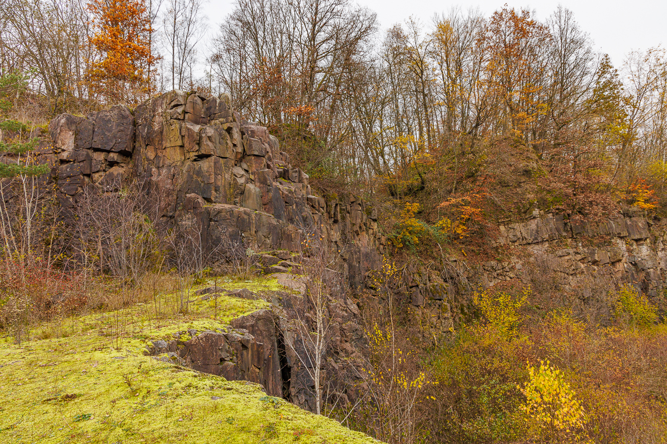 Landschaft im Steinbruch
