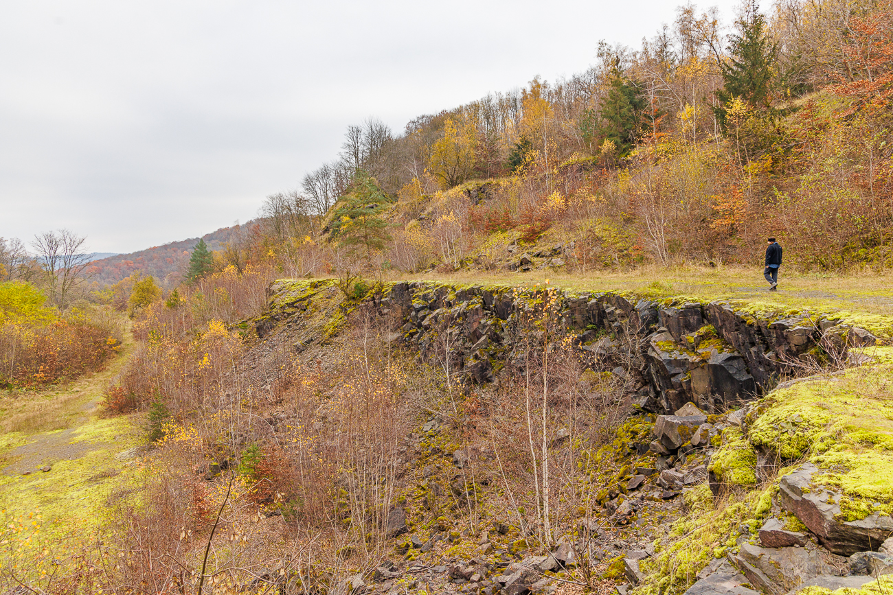 Landschaft im Steinbruch