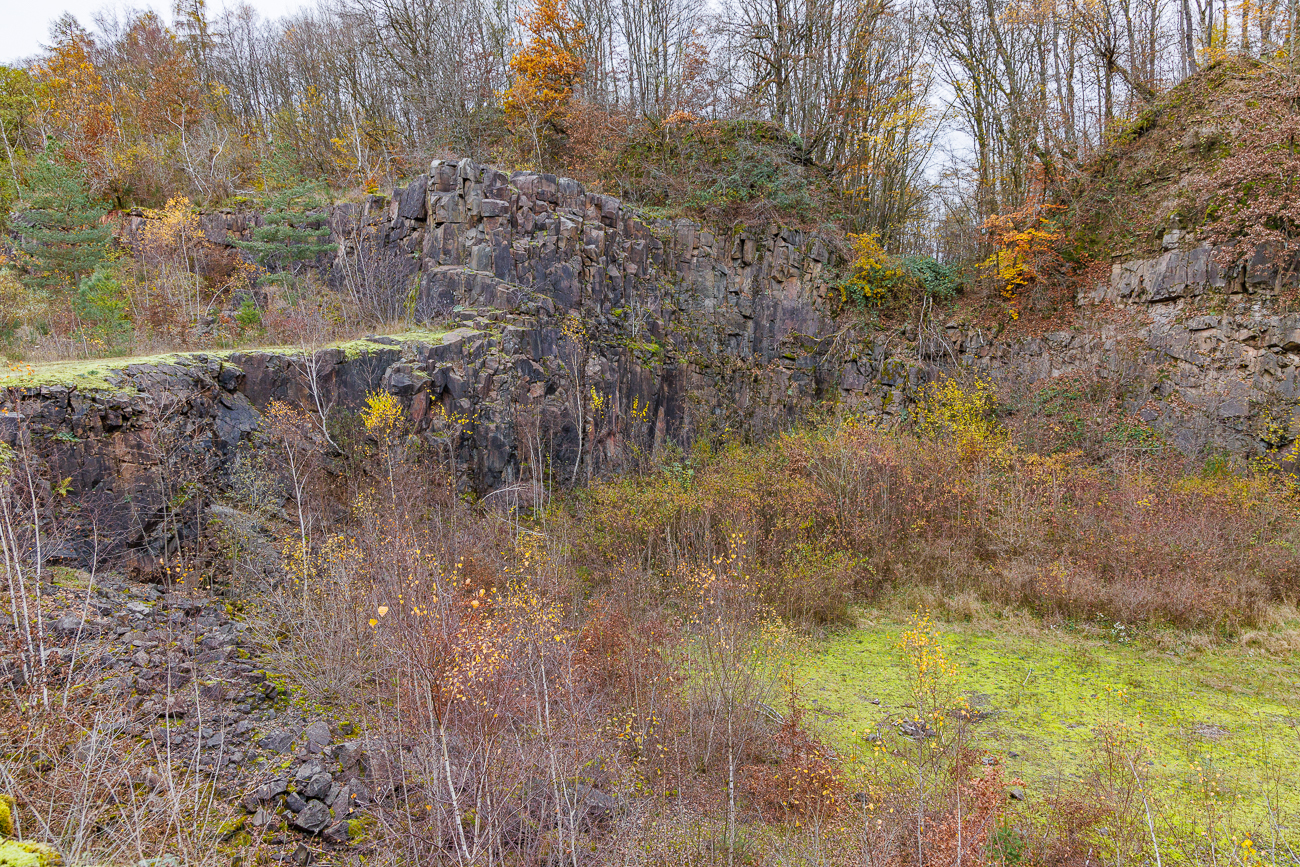 Landschaft im Steinbruch