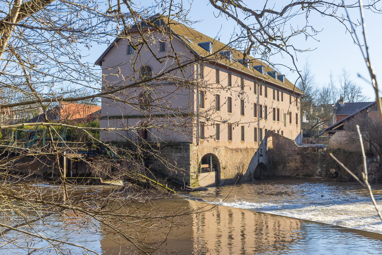 An der Moulin de la Blies (Bliesmühle), gehört schon zu Frankreich