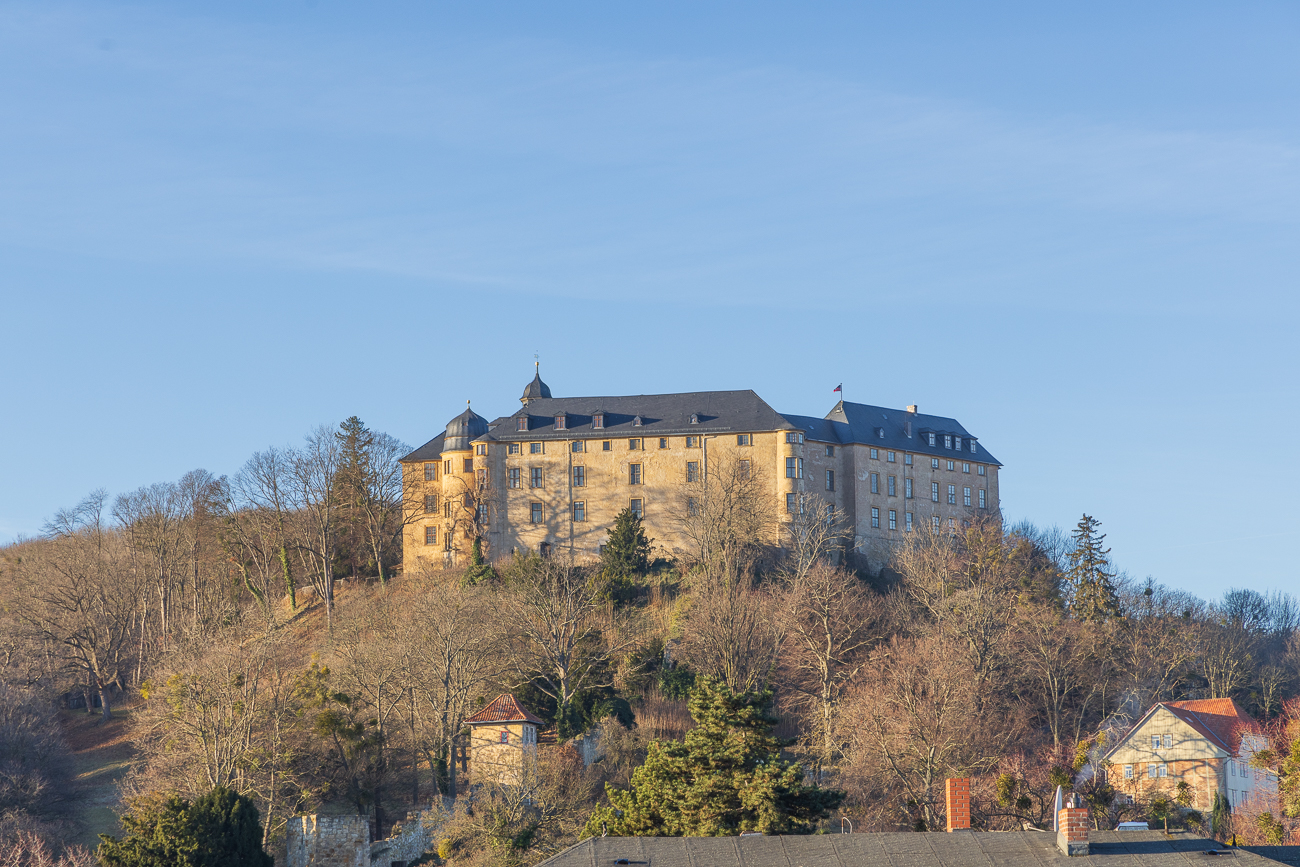 Blick auf Schloss Blankenburg