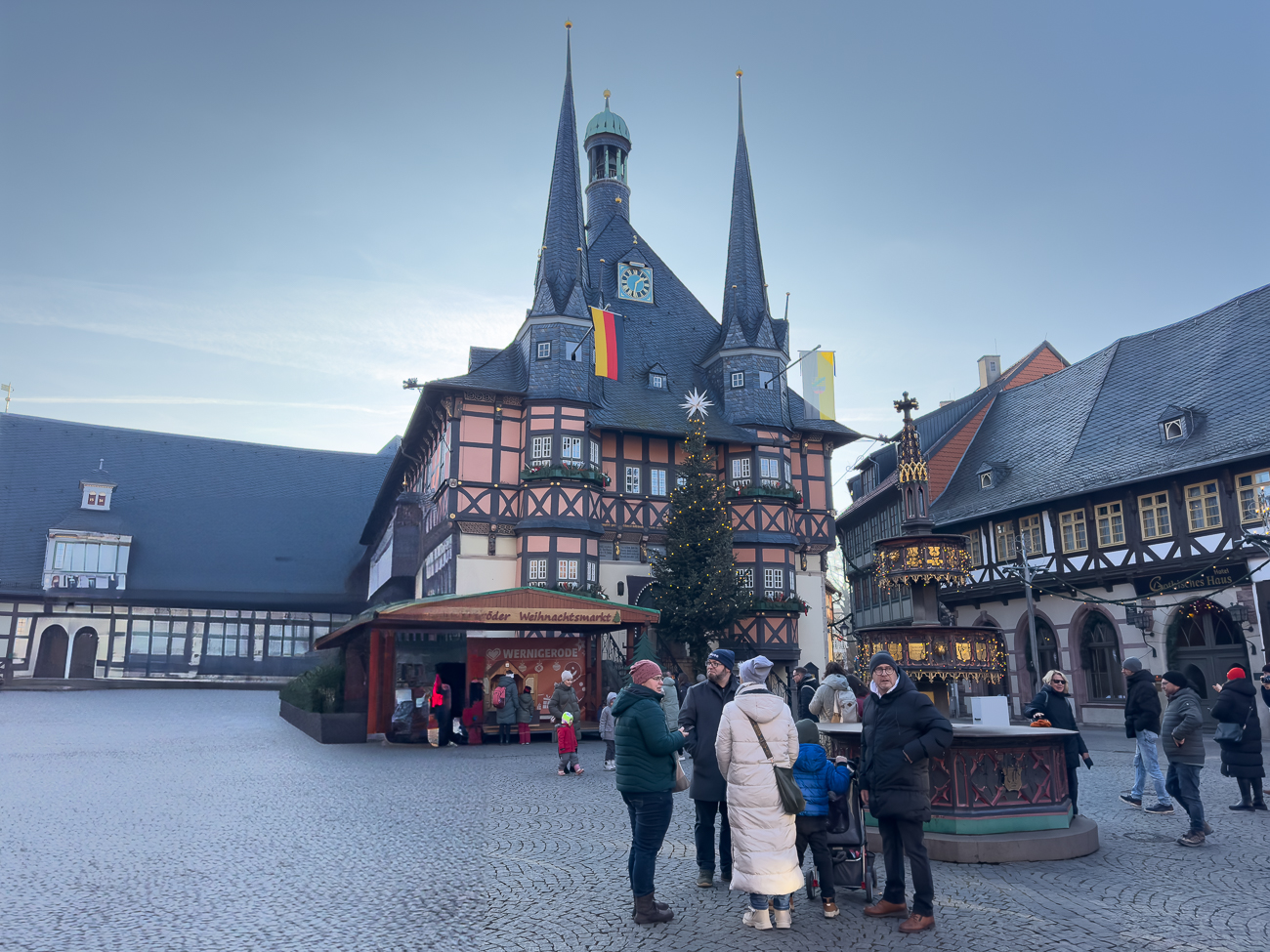 Nach der Wanderung stoppen wir noch in Wernigerode ...