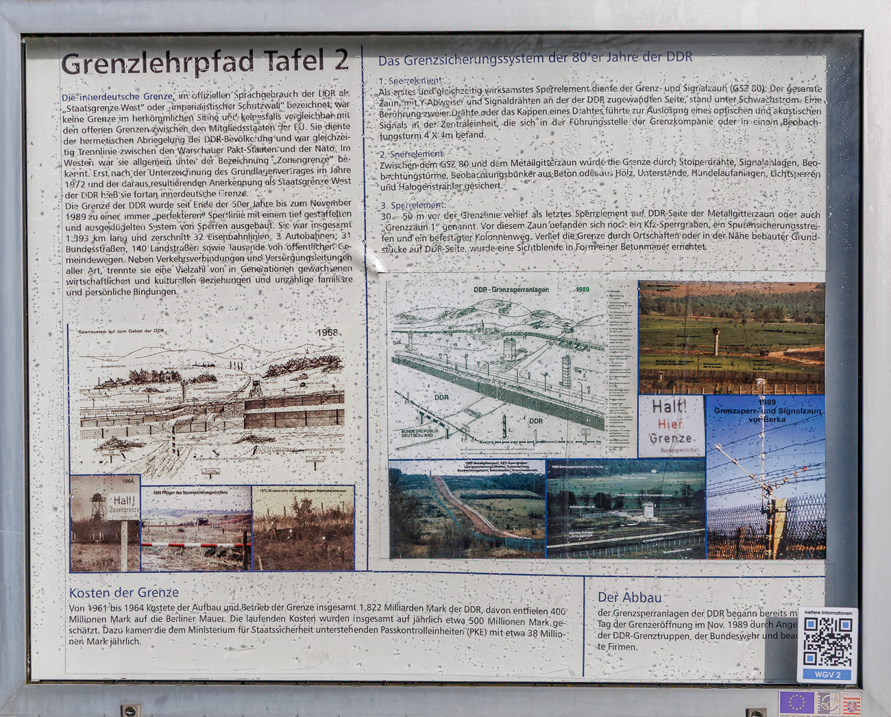 Infos zum Grenzsicherungssystem der DDR