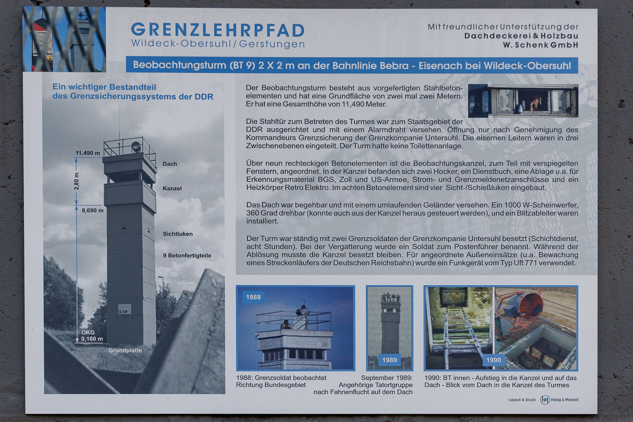 Infos zum Beobachtungsturm