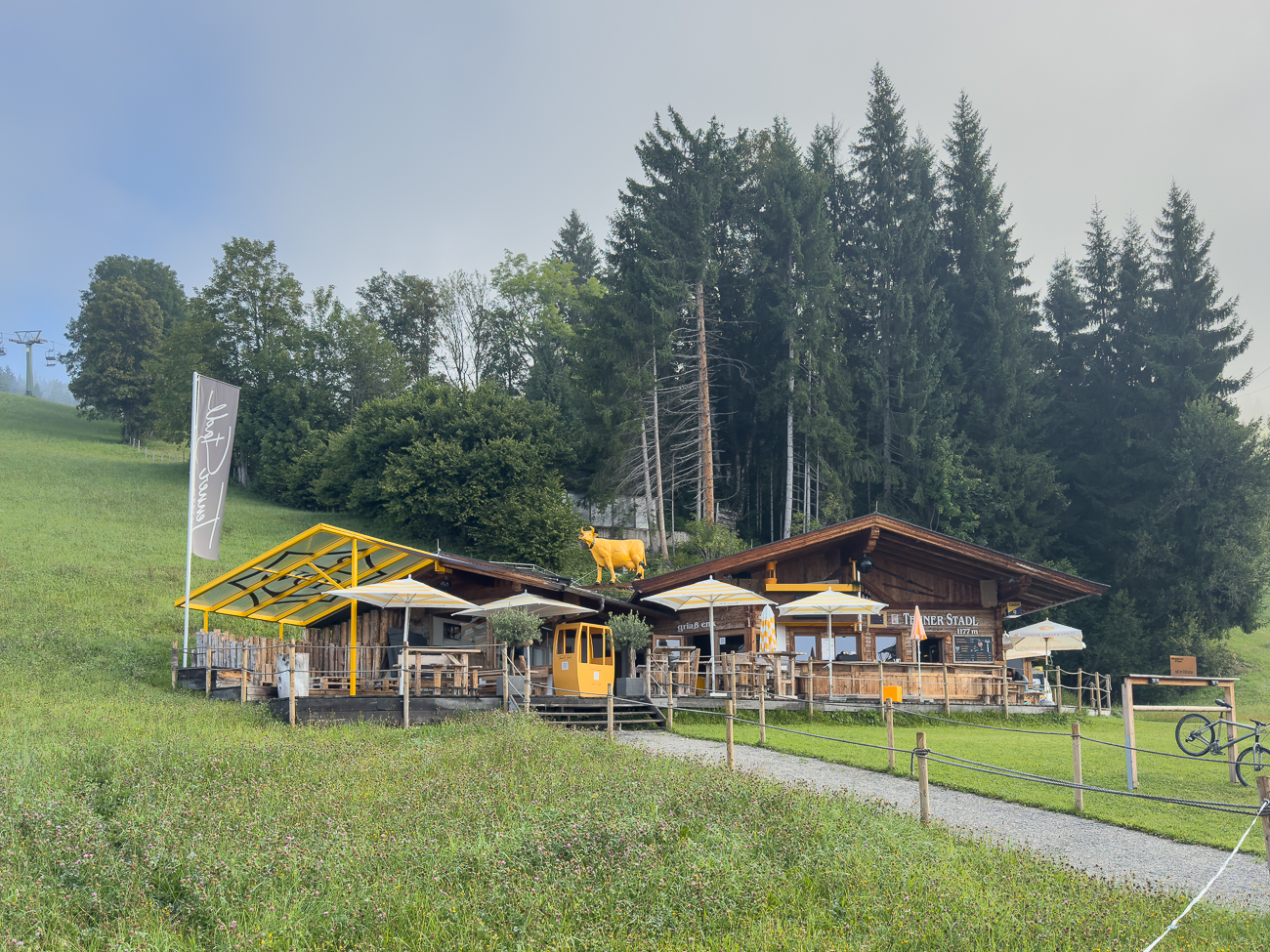 Der Tenner Stadl öffnet gerade ...