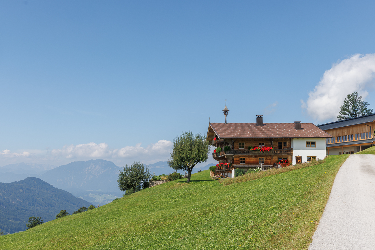 Schönes Haus über dem Brixental