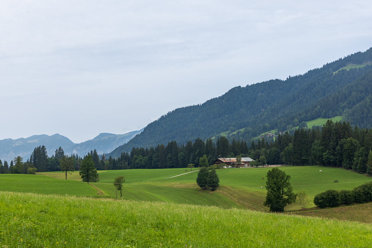Landschaft bei Itter