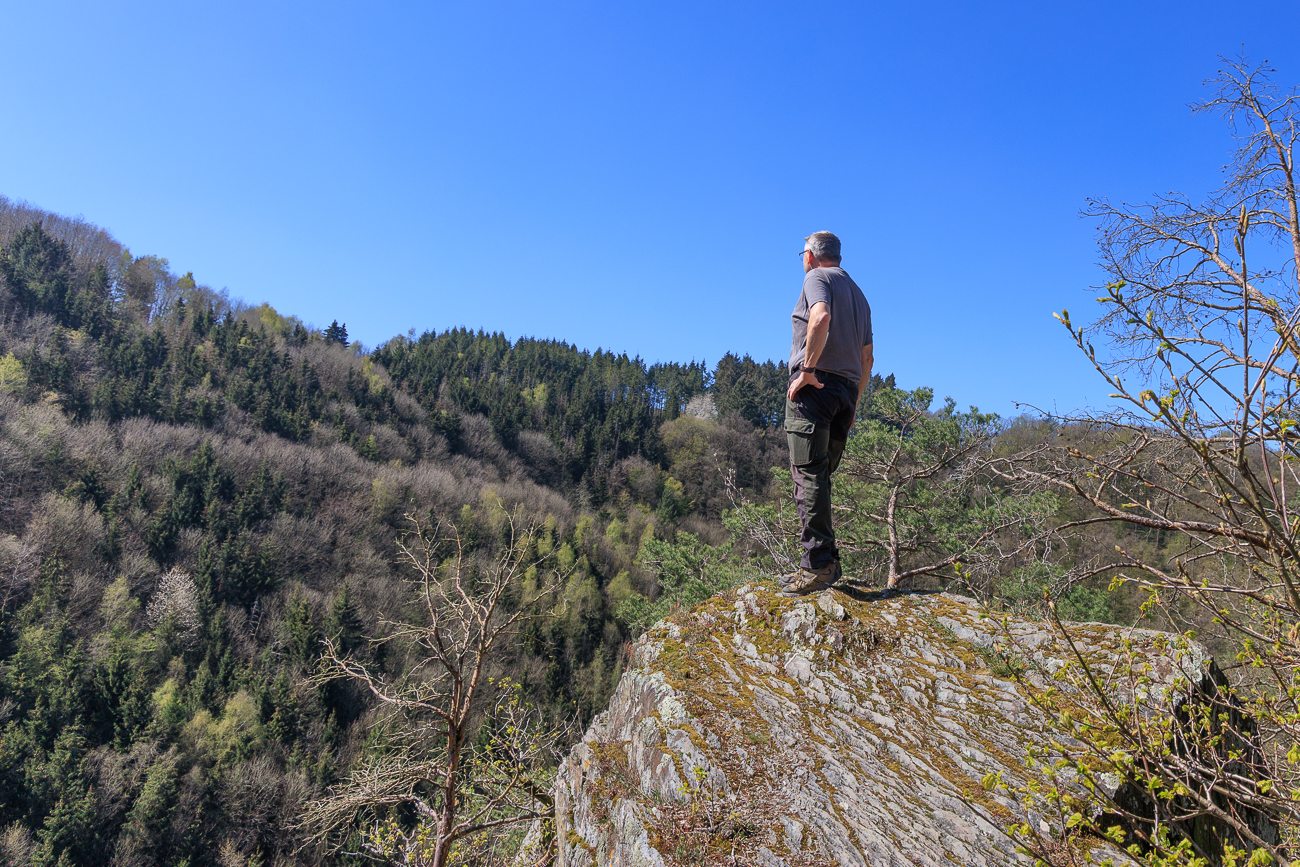 Nur nicht runterfallen ;-)