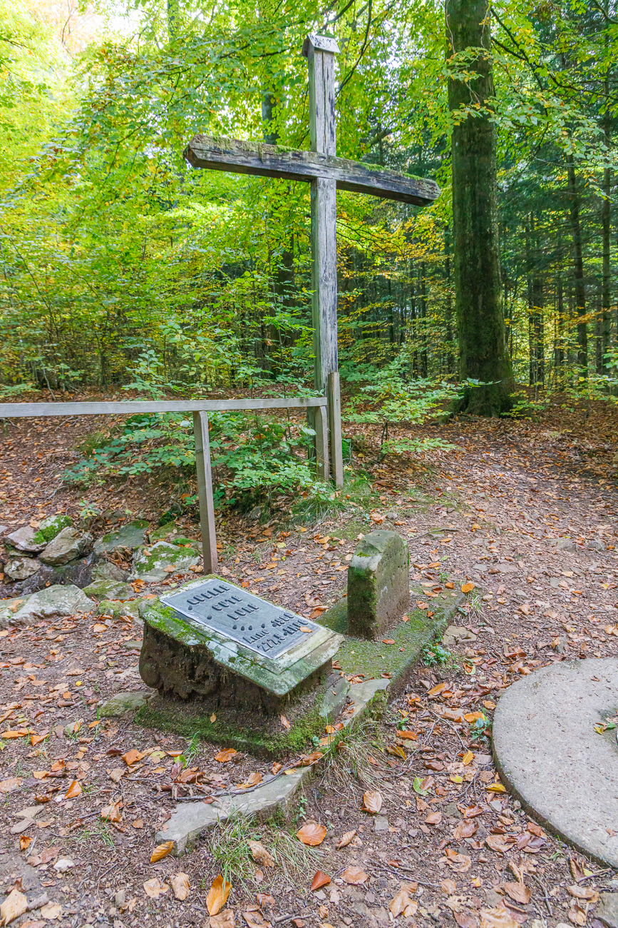 Die "Gute Bure" Quelle hatte kein Wasser