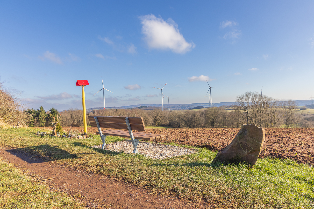 Energiereiche Bank, Gas von unten und Wind von vorne ;-)