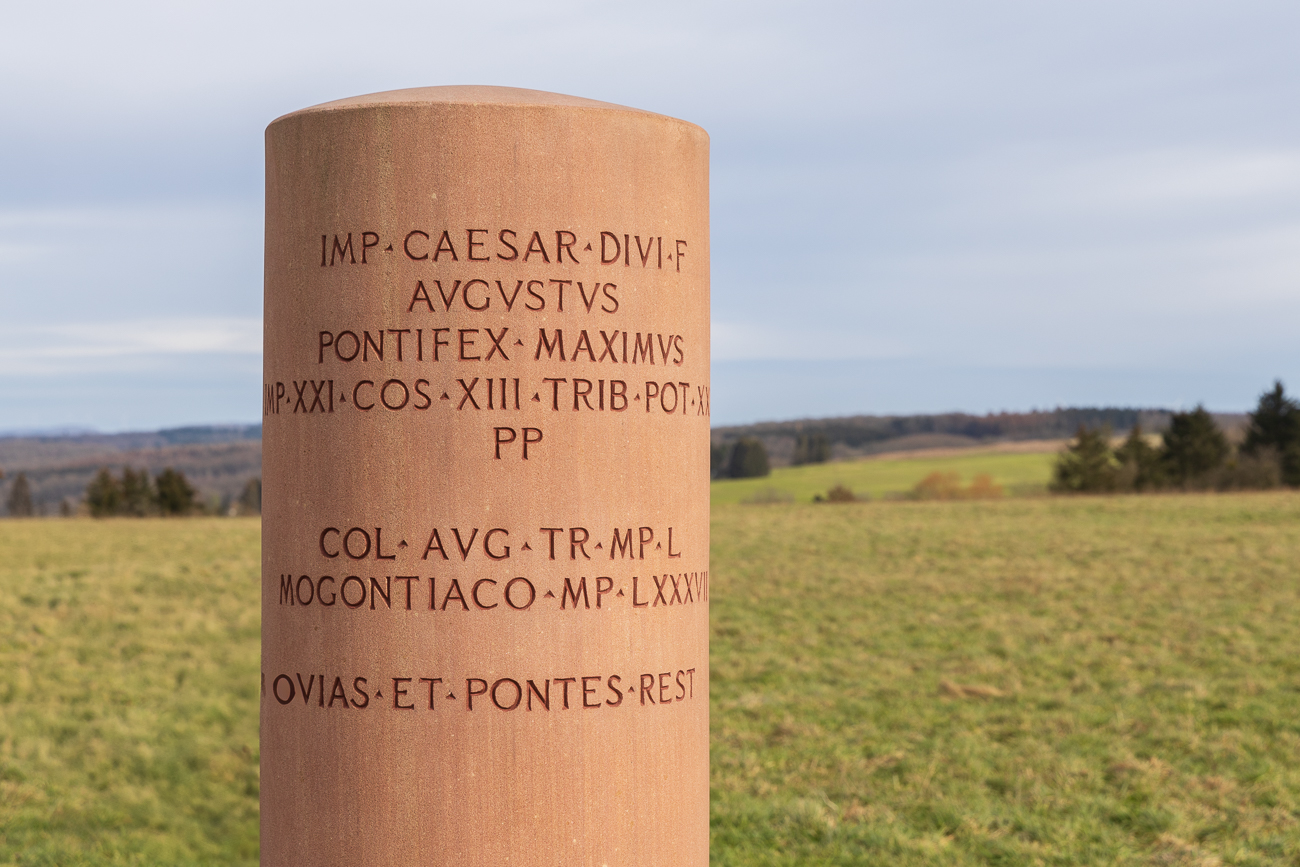 Erinnerung an den Imperator Augustus