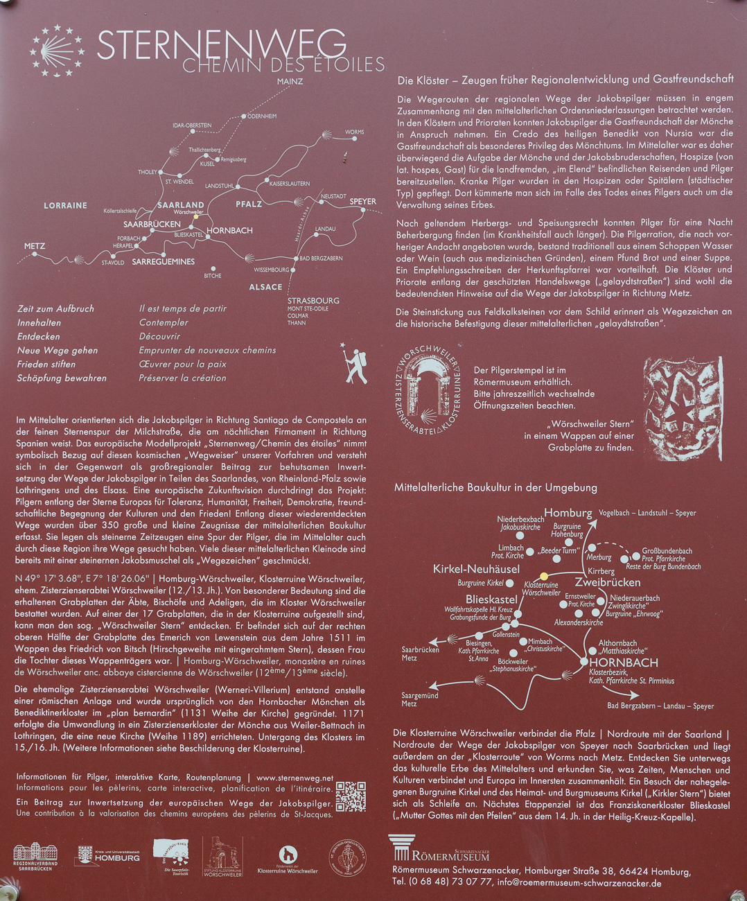 Infos zum Sternenweg