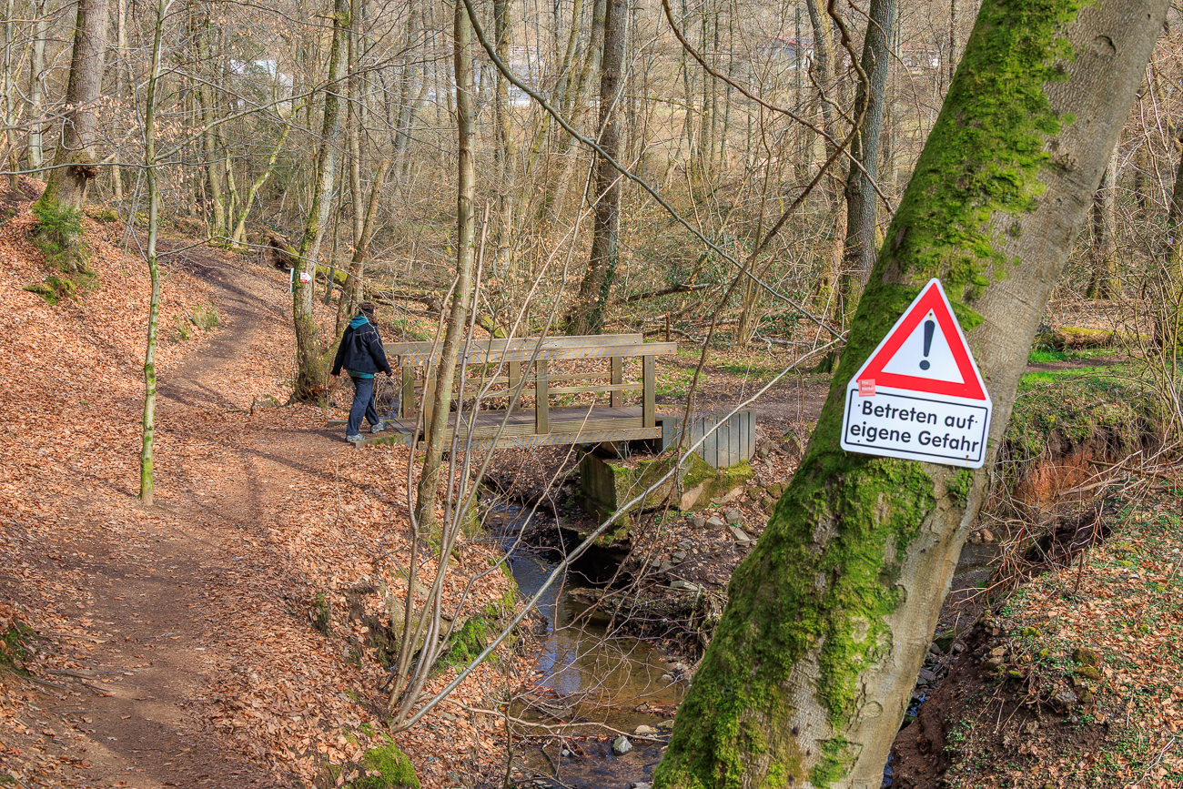 Naja, die Brücke wird schon halten ;-)