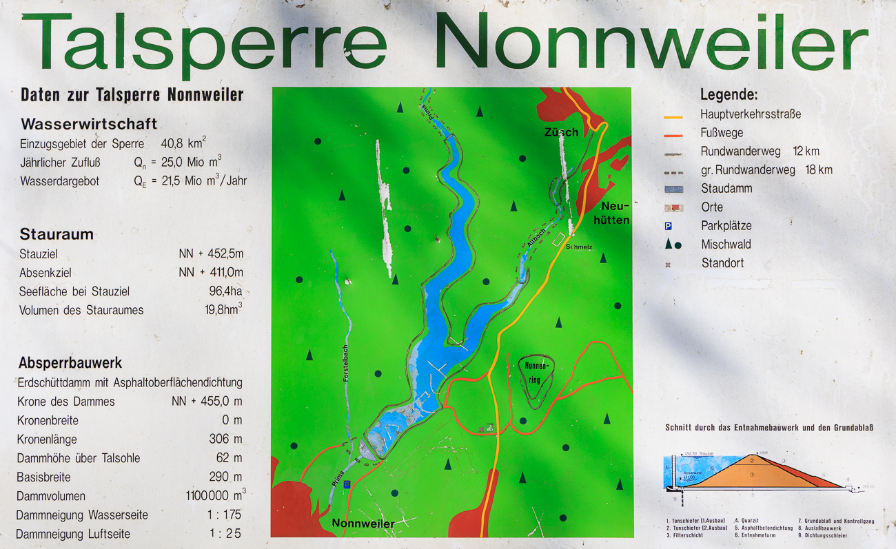 Infos zur Talsperre Nonnweiler