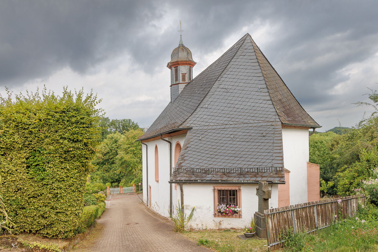 Die Blasiuskapelle auf dem Blasiusberg bei Bergweiler