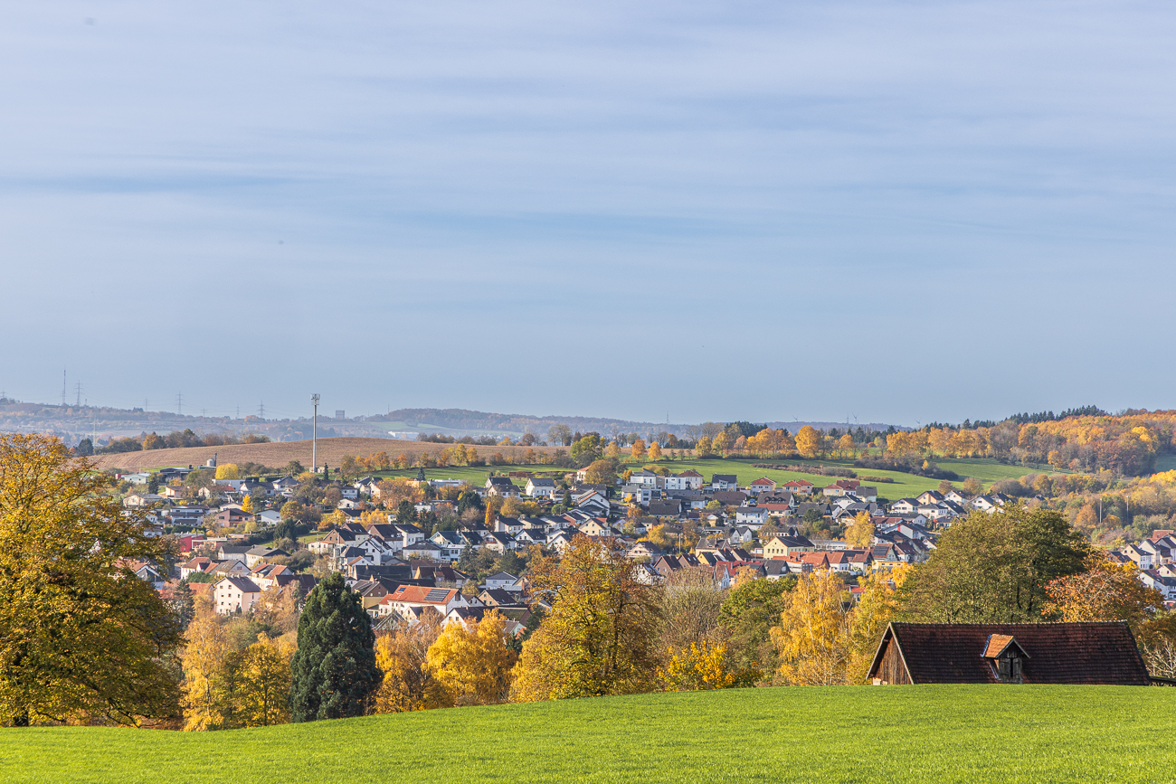 Blick auf Hirzweiler
