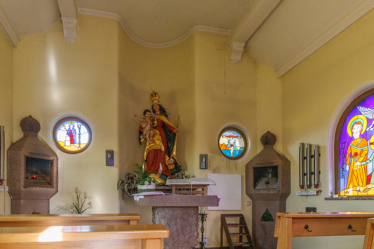 Im Inneren der Kapelle