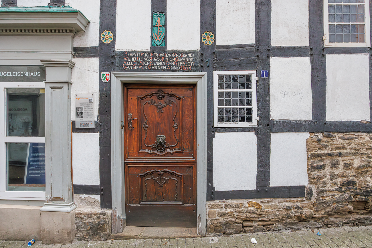 Bilder aus Hattingen, schöne Tür