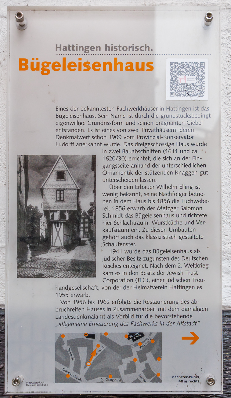 Infos zum Bügeleisenhaus