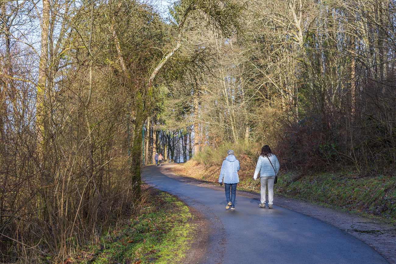 Im Schatten ist es noch recht frisch