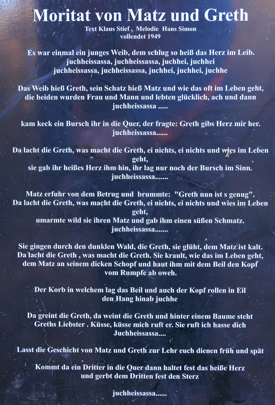 Die Geschichte von Matz und Greth