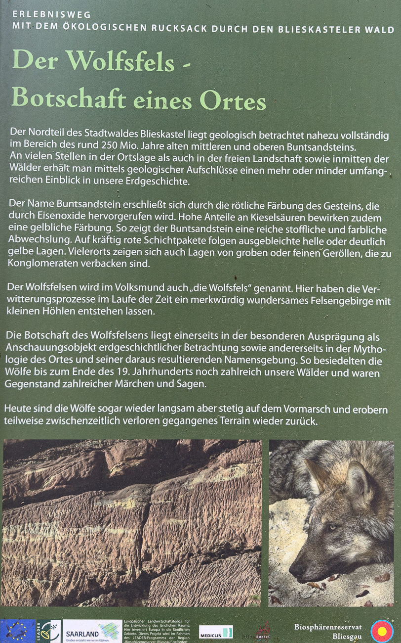 Infos zum Wolfsfelsen