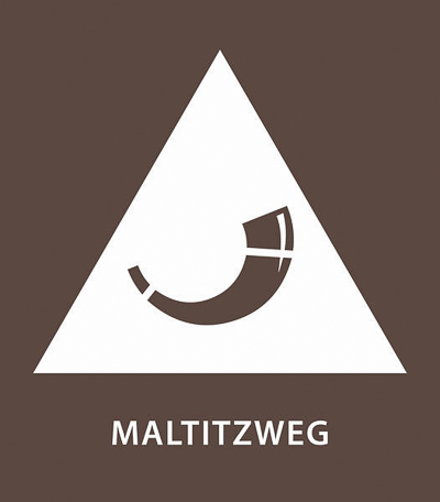 Kernnzeichnung des Wanderwegs "Maltitzweg Furpach"